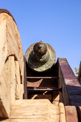 Centuries old Canon located in Derawar Fort. Multan, Pakistan. 