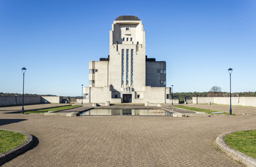 Radio Kootwijk former broadcast tower in the Netherlands where short and longwave broadcasting were...