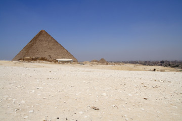  Pyramids of Giza in Egypt © moniadk