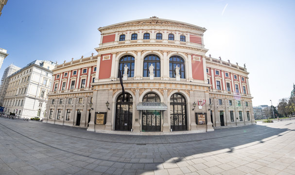 Musikverein building in Vienna