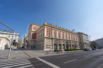 Musikverein building in Vienna