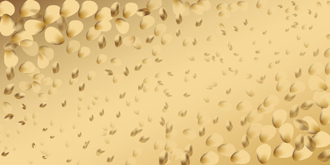 Background of brown petals