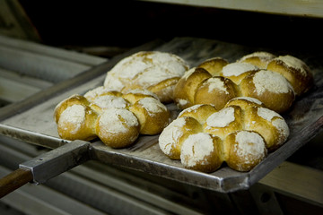 France, Cerilly, Travail du boulanger