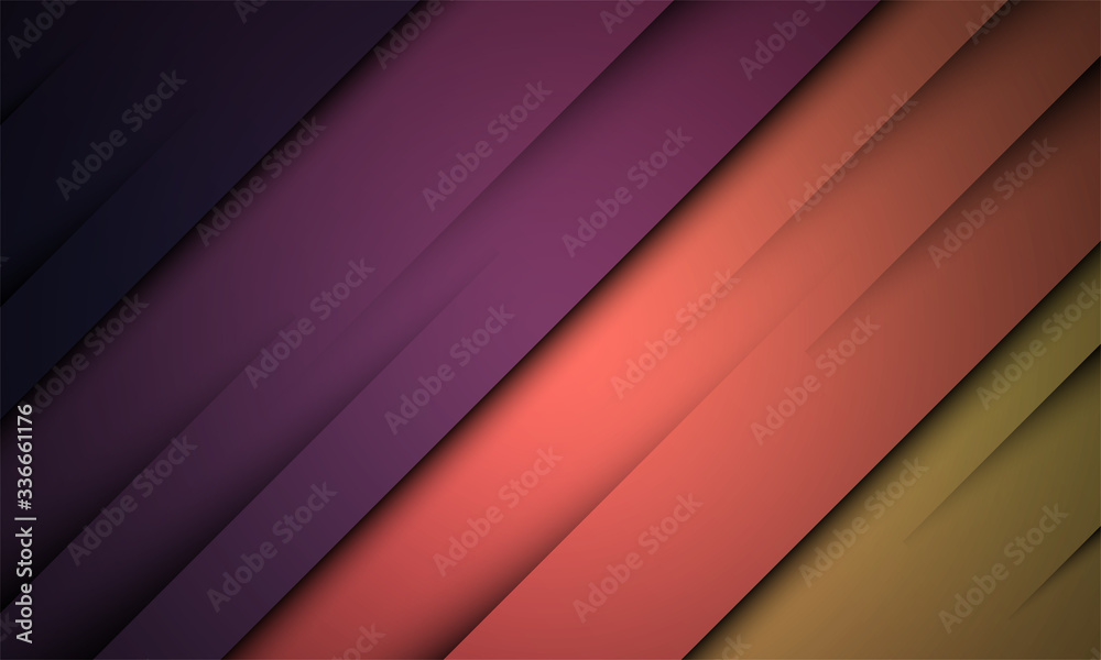 Wall mural abstract background with colorful and modern style