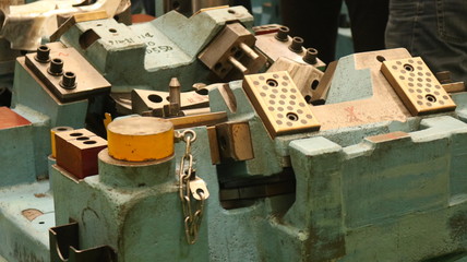 Acero abstracto industrial