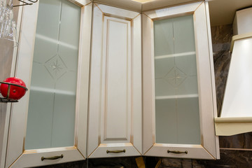 stylish design kitchen, interior cabinet for the kitchen