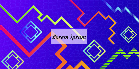 Minimal covers design. Colorful linear patterns. Vibrant background for screen, poster, banner, wallpaper, social media post