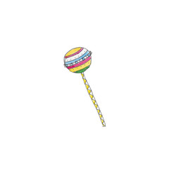 lollipop isolated on white background