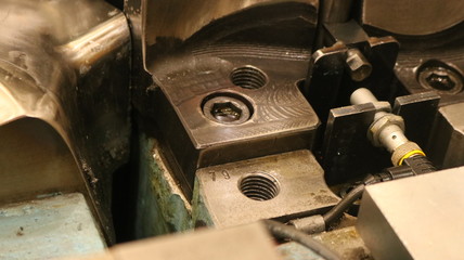 Acero abstracto industrial