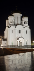 church and castle on the hill