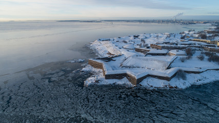Suomenlinna fortress  Aerial