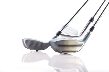 golf club isolated on white background.