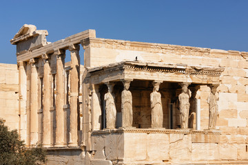 Obraz premium Erechtheion and the Caryatids