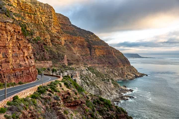 Foto auf Leinwand Chapman's Peak Drive in Cape Town, South Africa.  © Subodh