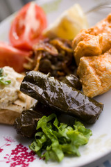  Plat de spécialités de la cuisine libanaise