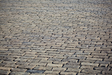 old stone pavement in Red Square