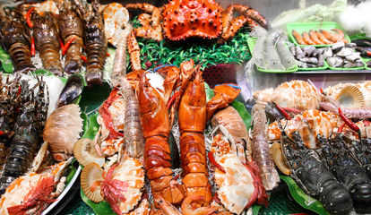 Sea crayfish cooked according to a special recipe.