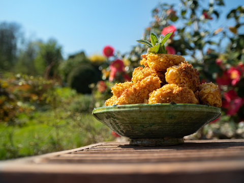 Poulet pan&eacute; au Corn-Flakes