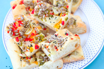 Vegane Pizza