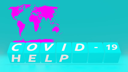 Virus, abstract 3D representation of viruses, concept of disease and microbiology