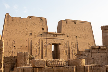 Details from to temple of Horus at Edfu
