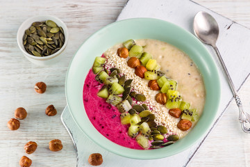 Image with smoothie Bowl.