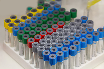 Fototapeta premium Scientist testing in the laboratory. Medical equipment