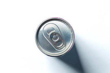 can of soda isolated on white