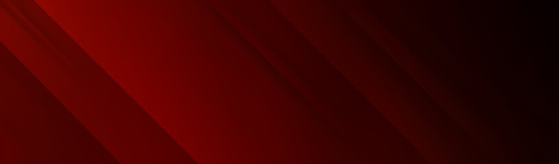 Obraz premium Red background with dark edges for wide banner