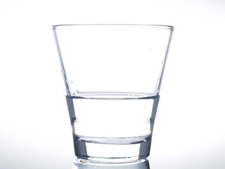 glass with water