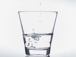 glass of water
