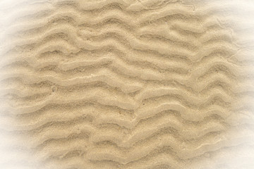 Wavey Sand from tidal flat background