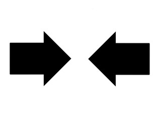 Black vector arrows on a white  background. Arrow icon. Arrow vector icon. Arrow. Arrows vector collection