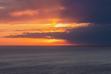 Summer sunset,
The Gates of Heaven viewpoint , Ibiza, Balearic islands, Spain, Europe