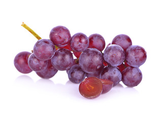 Grape isolated on white background.