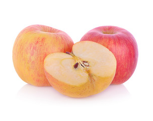 apple isolated on white background.