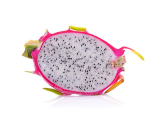 Dragon Fruit on white background