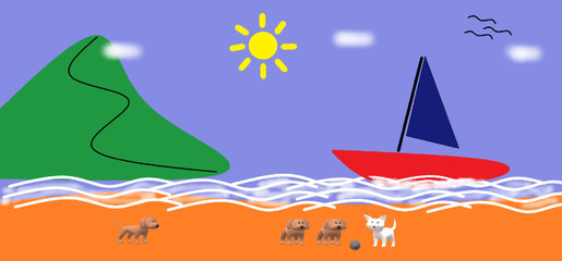 Obraz premium sea