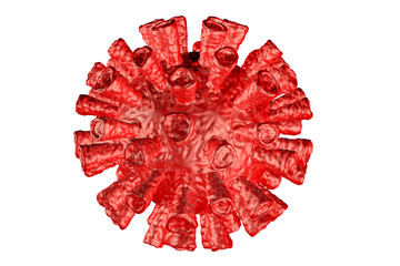 Coronavirus aka Covid-19 Virus visualisation