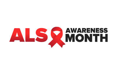 ALS Awareness Month. Amyotrophic lateral sclerosis. Annual campaign is held in May in United States. Control and protection. Prevention campaign. Medical health care concept. Vector illustration