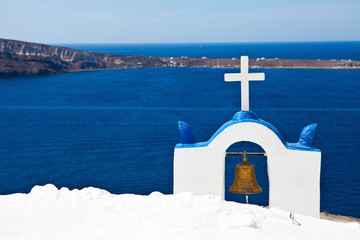 church in santorini greece