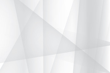 Obraz premium Abstract geometric white and gray color background. Vector, illustration.