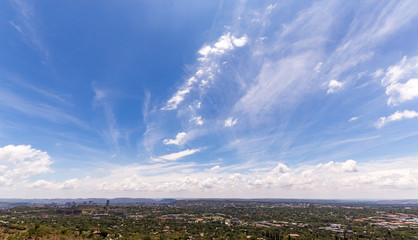 Blue daylight sky 1