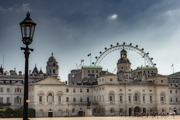Fototapeta premium London in early spring with clear skies