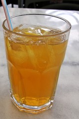 glass of iced tea