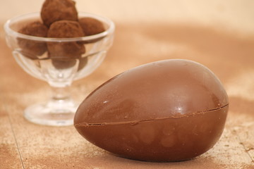 Easter chocolate egg