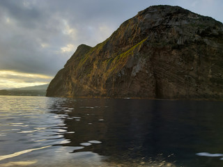 rocks in the sea