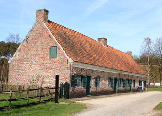 traditional old farmhouse, Bokrijk, Belgium