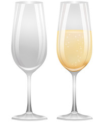 glass of champagne