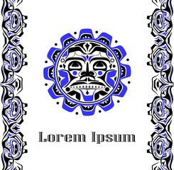 Vector illustration of the sun symbol